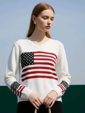 OUR USA Flag Sweater
